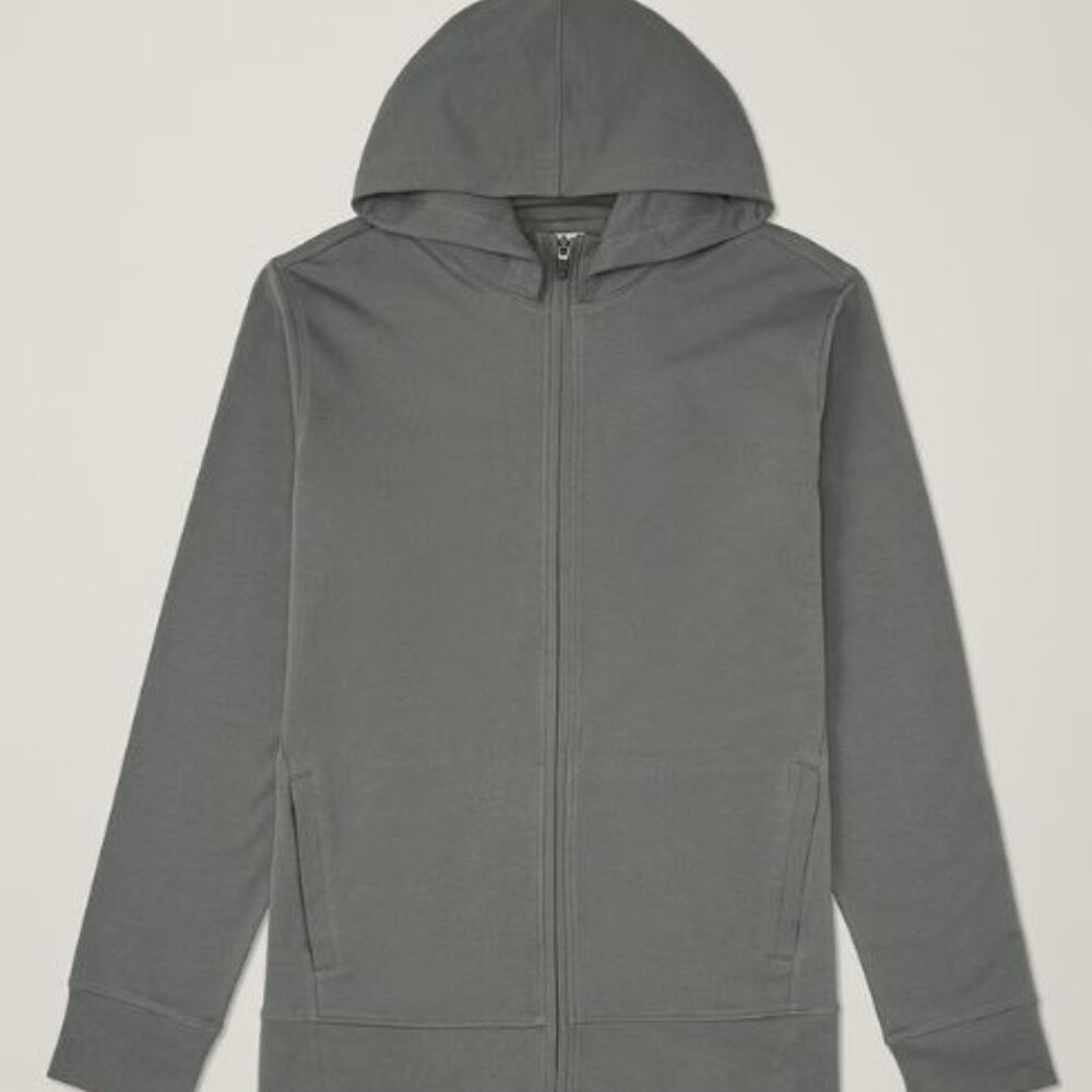 Pact Unisex Stash French Terry Zip Hoodie